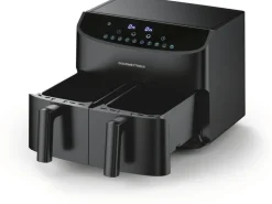 GOURMETmaxx Heissluft-Fritteuse 7 l, Schwarz