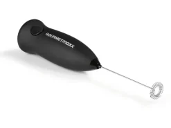 GOURMETmaxx Milchschäumer Schwarz