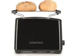 GOURMETmaxx Toaster Schwarz