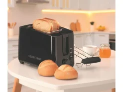 GOURMETmaxx Toaster Schwarz