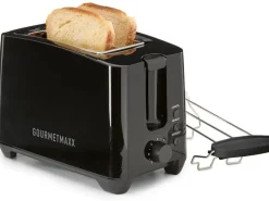 GOURMETmaxx Toaster Schwarz