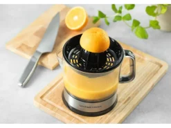 GOURMETmaxx Zitruspresse Schwarz/Silber