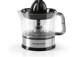 GOURMETmaxx Zitruspresse Schwarz/Silber