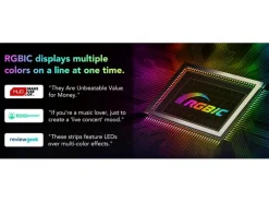 Govee LED Stripe Basic, 10 m, RGBIC, Wi-Fi + Bluetooth