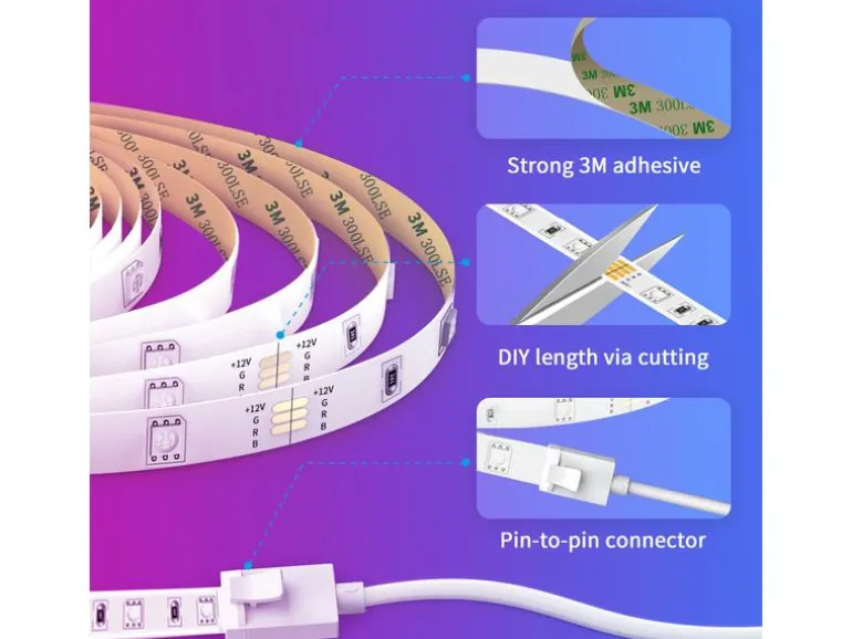 Govee LED Stripe Smart Wi-Fi + Bluetooth, 10 m, RGB