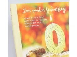 Grafik Werkstatt Minibuch Zum runden Geburtstag!
