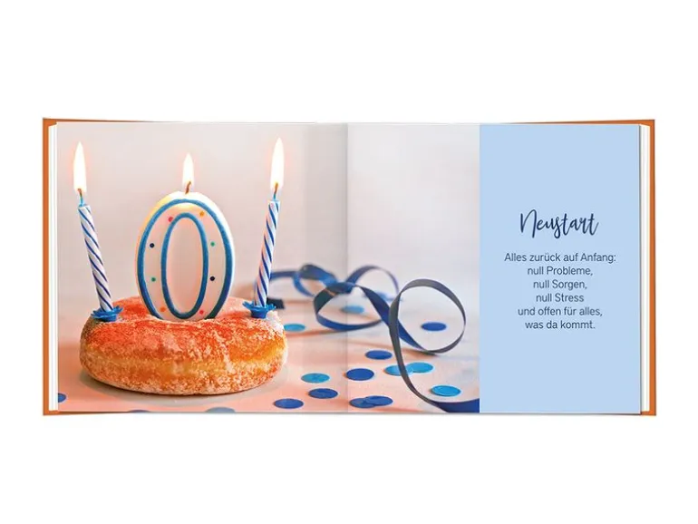 Grafik Werkstatt Minibuch Zum runden Geburtstag!