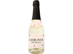 Grafik Werkstatt Secco-Flasche Lieblingsmensch 0.2 l