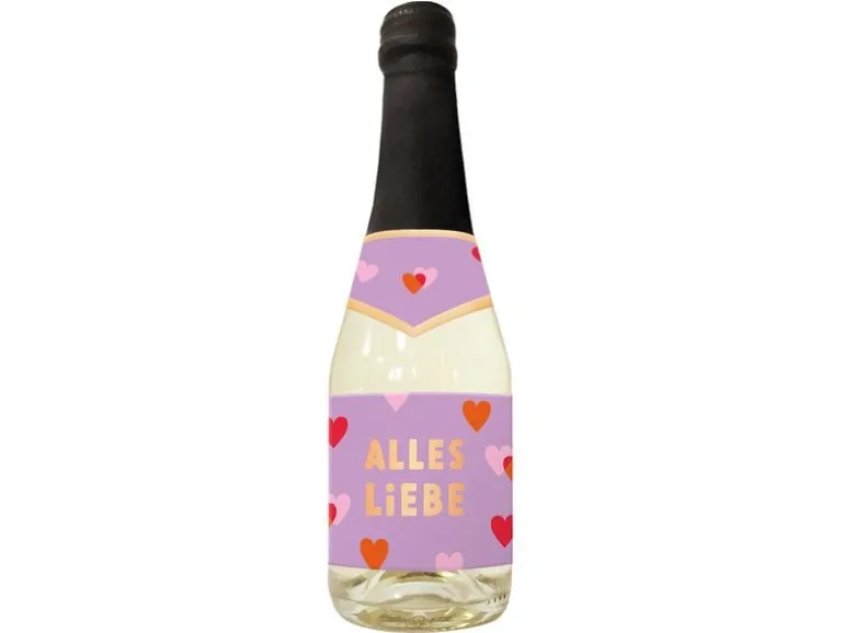 Grafik Werkstatt Secco-Flasche Alles Liebe 0.2 l