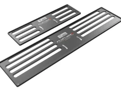 GREY SHEEP. Kennzeichenhalterset ProFrame 2, KFZ-lang, Dark Knight Black
