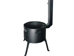GRILLPETER Holzkohlegrill Utschak Asamat Ø50 cm Schwarz
