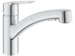 GROHE Küchenarmatur Start 1/2″, Chrom, herausziehbar