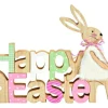 G. Wurm Aufsteller Happy Easter Hase Mehrfarbig