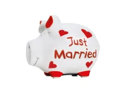 G. Wurm Spardose Just Married 12.5 x 9 x 9 cm