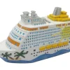 G. Wurm Spardose Kreuzfahrtschiff 7 x 20 x 11 cm