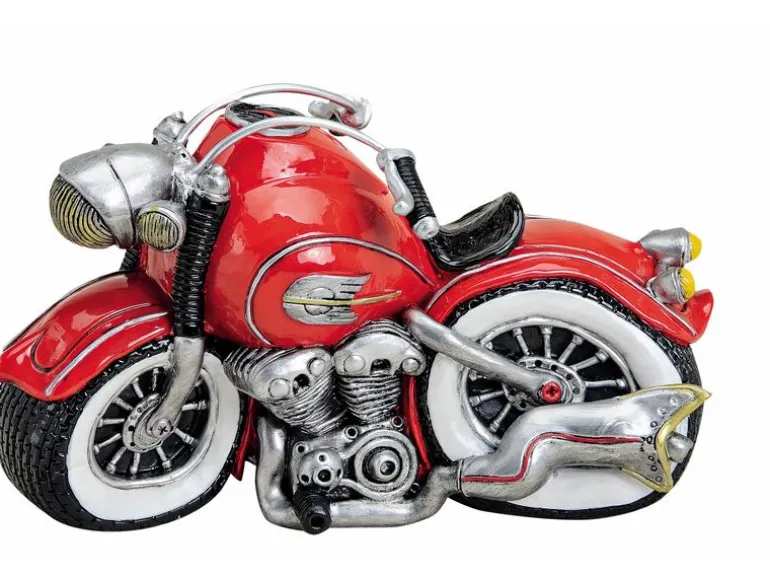 G. Wurm Spardose Motorrad 10 x 21 x 13 cm