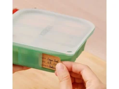 Haakaa Gefrierform Easy-Freeze 8 Fächer, Erbsengrün
