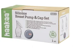 Haakaa Milchpumpe Gen 2 aus Silikon mit Saugnapfbasis Manuell