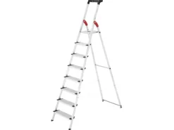Hailo Stehleiter L80 Comfort Line 8 Stufen