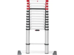 Hailo Teleskop-Anlegeleiter T80 Flexline 380 13 Stufen