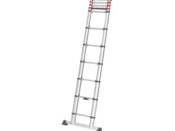 Hailo Teleskop-Anlegeleiter T80 Flexline 320 11 Stufen