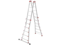 Hailo Teleskopleiter M80 4 x 6 Sprossen