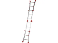Hailo Teleskopleiter 4 x 3 Sprossen