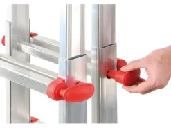 Hailo Teleskopleiter 4 x 3 Sprossen