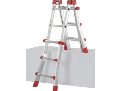 Hailo Teleskopleiter 4 x 3 Sprossen