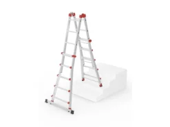 Hailo Teleskopleiter 4 x 5 Sprossen
