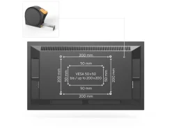 Hama Technics AG TV-Wandhalterung 50" Schwarz