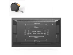 Hama Technics AG TV-Wandhalterung 48