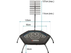HAMMER Fitnesstrampolin Cross Jump