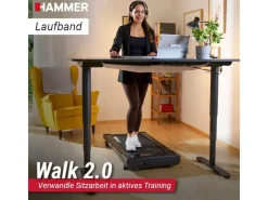 HAMMER Laufband Walk 2.0 Schwarz