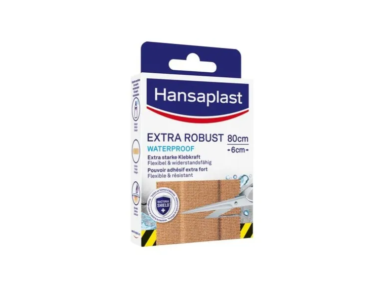 Hansaplast Wundpflaster Extra Robust Waterproof 80 cm x 6 cm