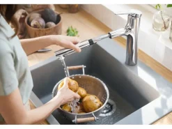 hansgrohe Küchenarmatur Zesis M33 Auszugsbrause, 2 Strahlen, sBox lite