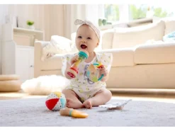Hape Musikspielzeug 5-in-1-Baby-Sensorik-Set 5-tlg