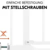 Hauck Türschutzgitter Clear Step Autoclose 2 +9 cm Weiss