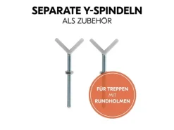 Hauck Türschutzgitter Open N Stop 2 Set +21 cm Weiss