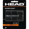 HEAD Tennis Grip Super Comp 3er-Pack, Schwarz