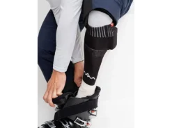 Heat Experience Beheizbare technische Socken mit Batterien Sand/Schwarz M