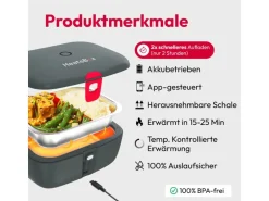 HeatsBox Lunchbox GO 2.0 Grau