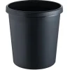 Helit Papierkorb 18 l, Schwarz