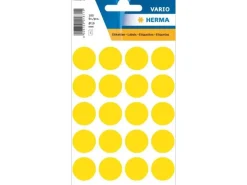 Herma Stickers Klebepunkte Vario Ø 19 mm, Gelb