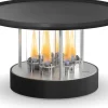 Höfats CIRCLE Bioethanol, Plancha, Edelstahl, Gusseisen, 35 cm