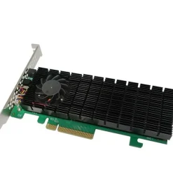Highpoint RAID-Controller SSD6202A PCI-Ex8v3 - 2x M.2 NVMe, bootfähig