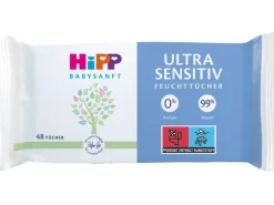 HIPP Feuchttücher Babysanft Ultra sensitiv 5x 48 Stk.