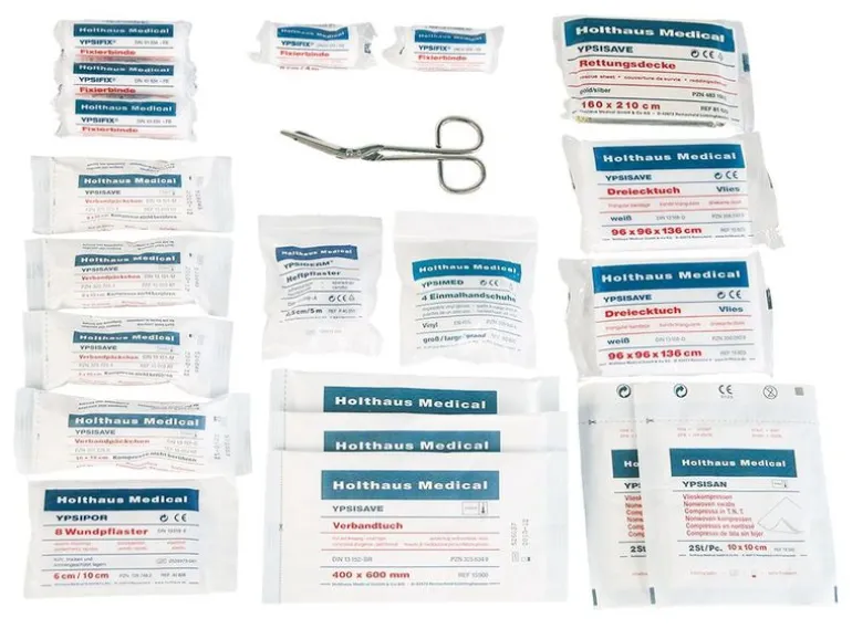 Holthaus Medical Autoapotheke Monza Erste-Hilfe, 37-teilig