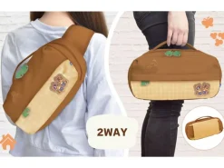 Hori Umhängetasche „Adventure Pack“ – holzbraun [NSW2/NSW]