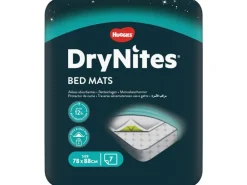 Huggies Matratzenschutz Dry Nites 88 x 78 cm, Weiss